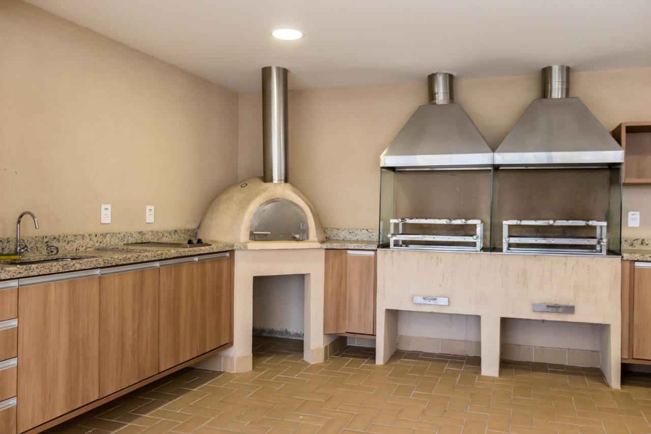 Apto Luxuoso Praia Da Enseada Γκουαρούχα Εξωτερικό φωτογραφία