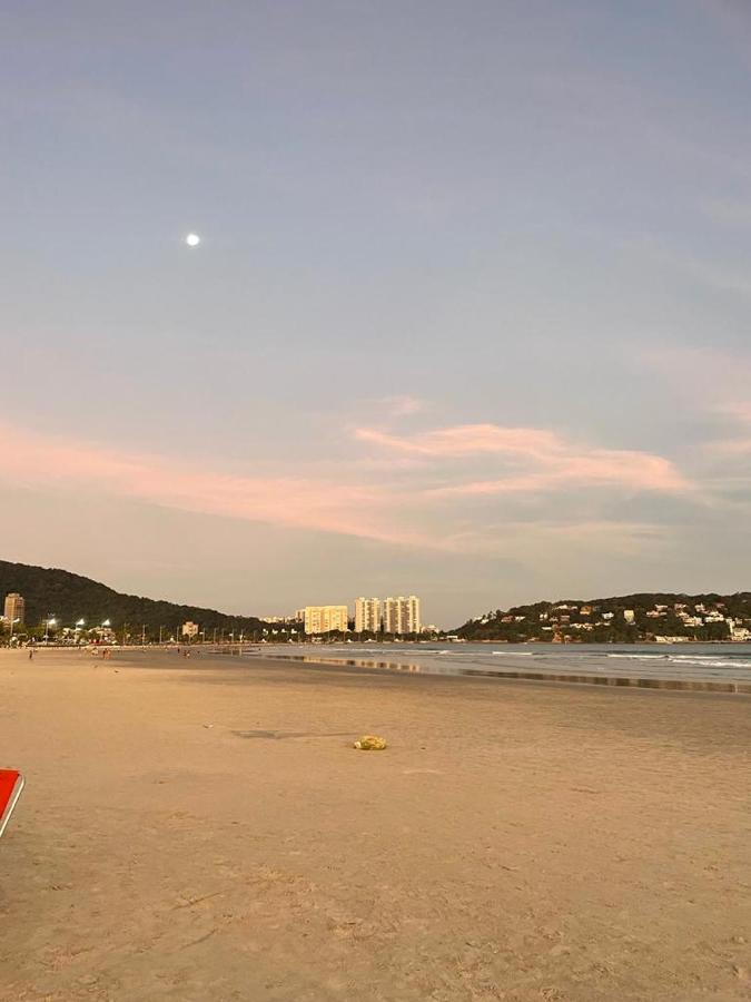 Apto Luxuoso Praia Da Enseada Γκουαρούχα Εξωτερικό φωτογραφία